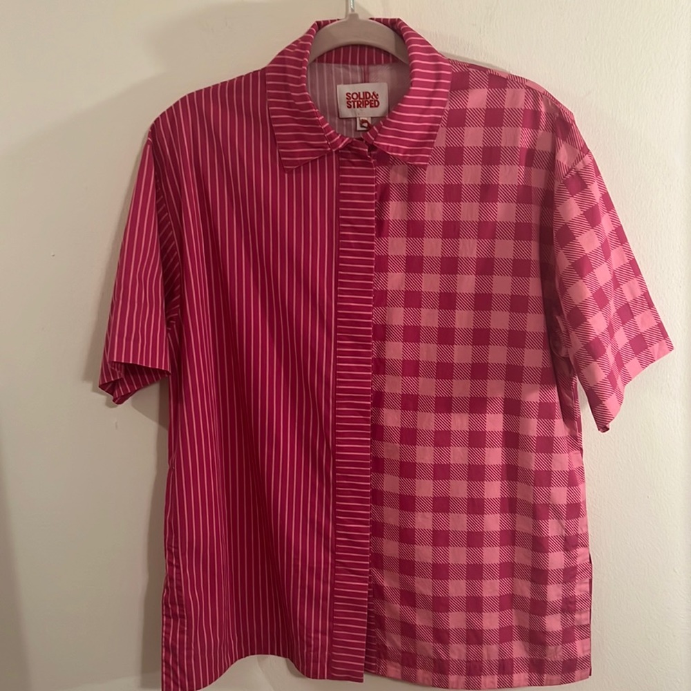 Solid & Striped the Sutton shirt NWOT